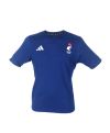 T-shirt bleu coton adidas - Equipe de France