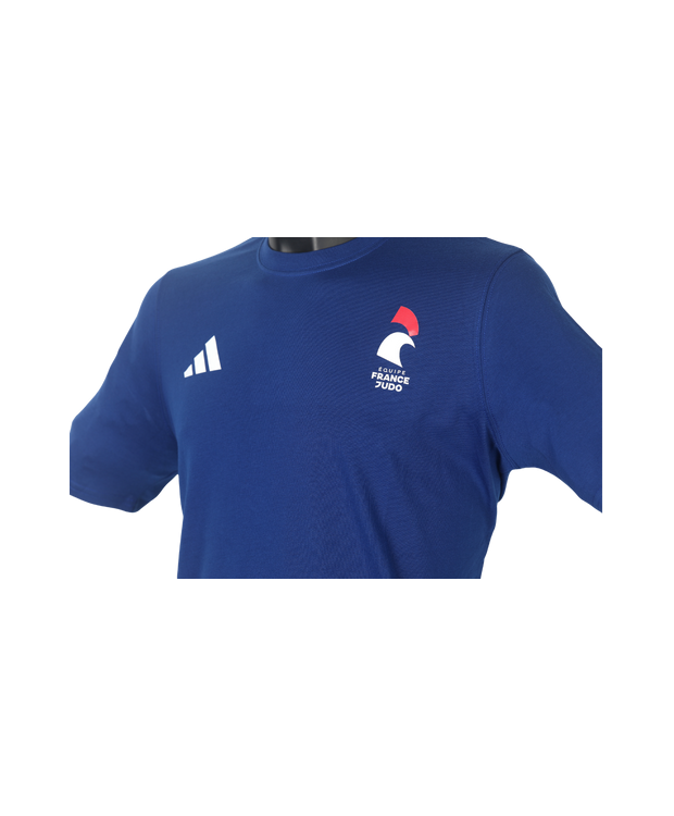 T-shirt bleu coton adidas - Equipe de France