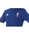 T-shirt bleu coton adidas - Equipe de France