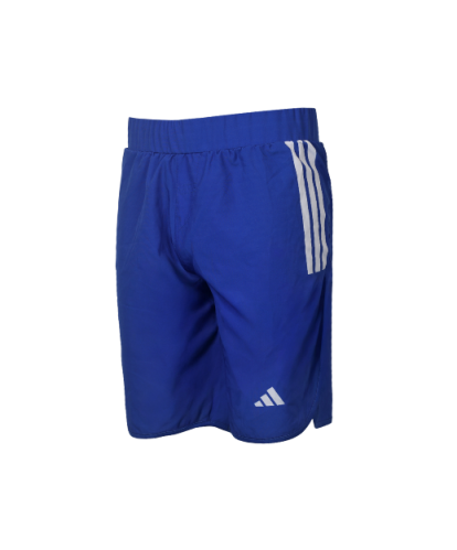 Short bleu entraînement adidas