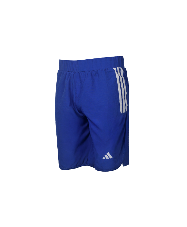 Short bleu entraînement adidas