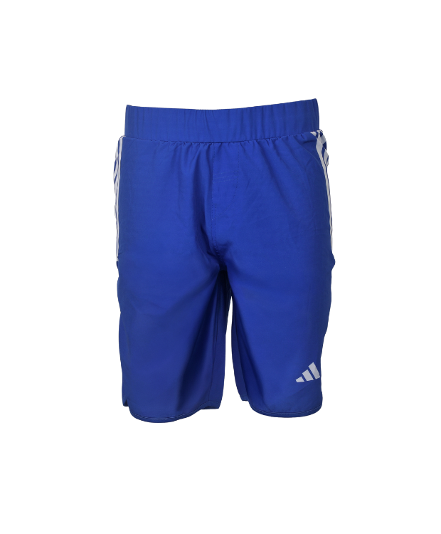 Short bleu entraînement adidas