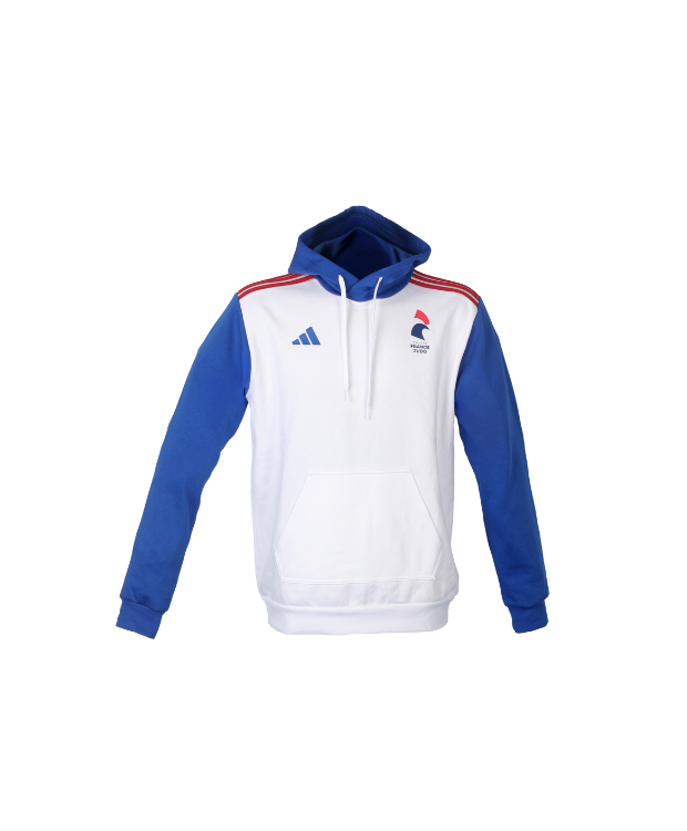 Sweat capuche présentation adidas - Equipe de France