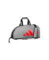 Sac de sport 2 en 1 Gris et Rouge S - Adidas