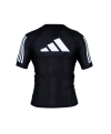 Rashguard noir manches courtes