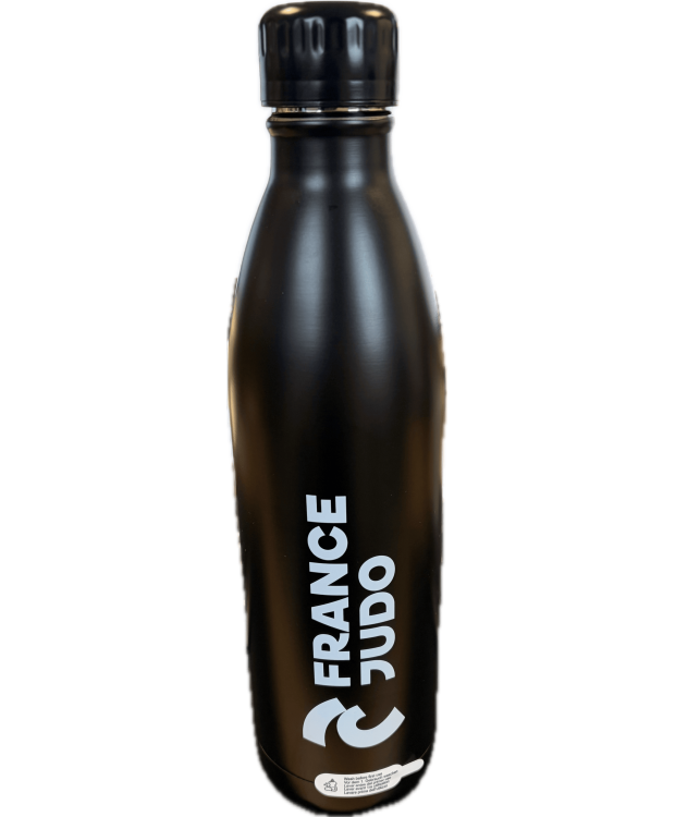 Gourde isotherme noir France Judo