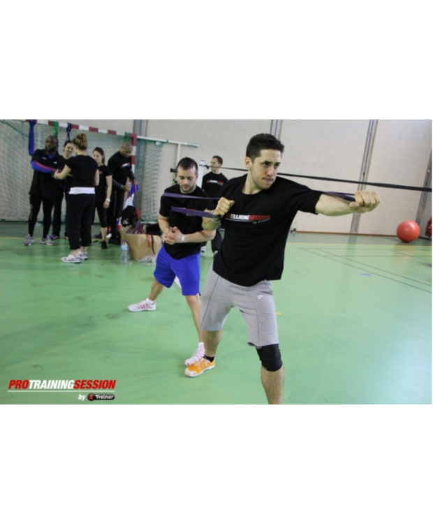 Bandes élastiques Powerband Medium - Violet - Taille M