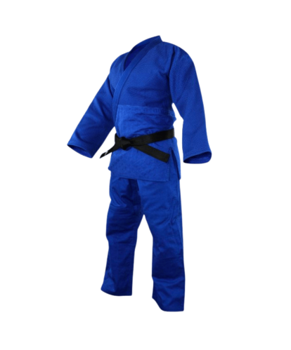 Judogi Bleu adidas Champion II - Made in Japan - Coupe Slim