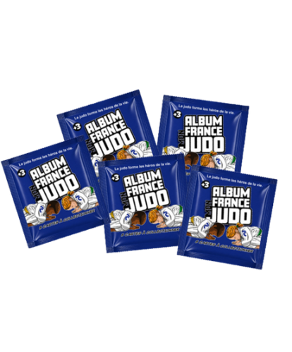 Lot de 8 vignettes "Mon Album France Judo"