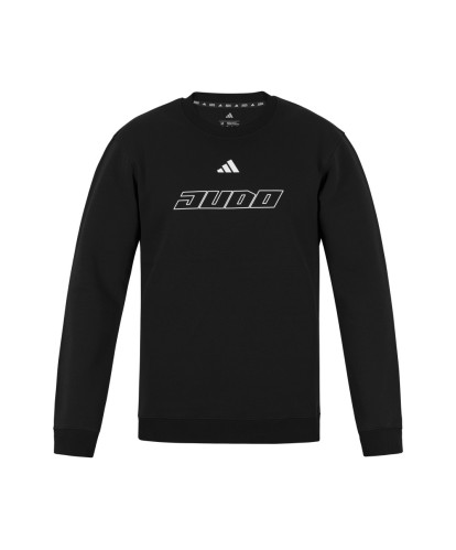 Sweat col rond noir Community Line Judo adidas