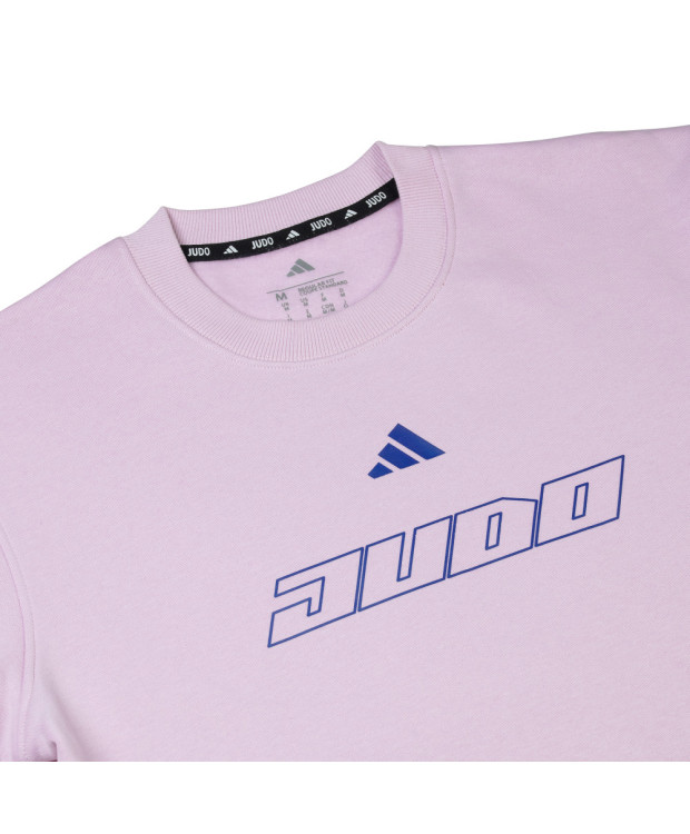 Sweat col rond rose Community Line Judo adidas