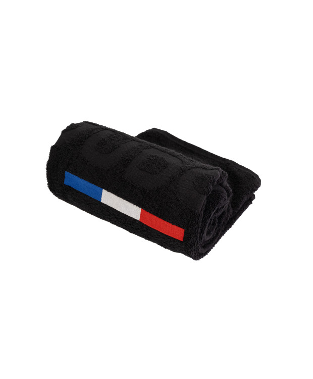 Serviette France Judo noir