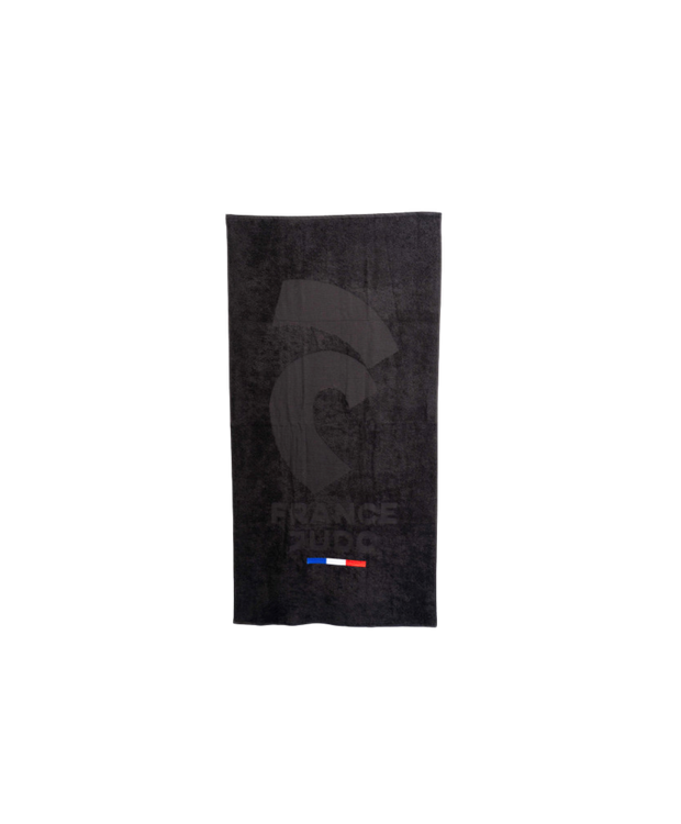 Serviette France Judo noir