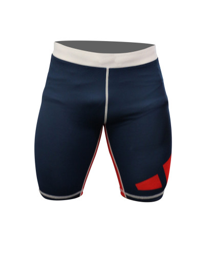 Short compression adidas bleu marine