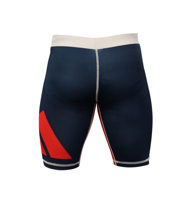 Short compression adidas bleu marine