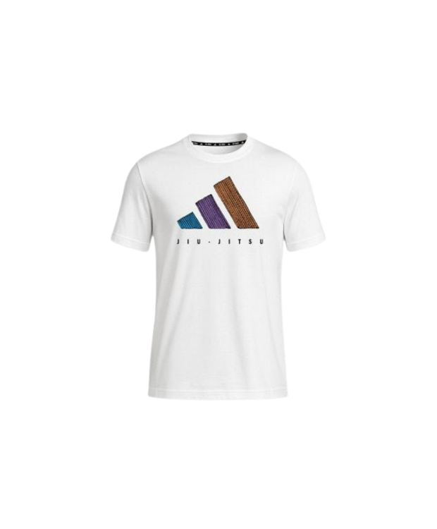 T-shirt Jiu-Jitsu blanc adidas