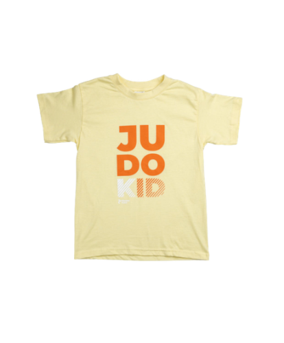 T-shirt JudoKid Jaune - France Judo