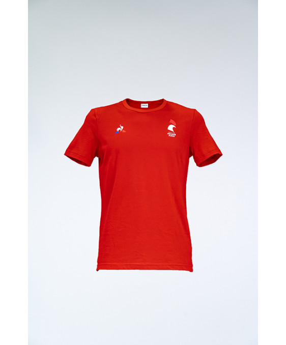 T-shirt Coton Rouge Le Coq Sportif