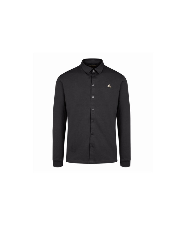 Chemise Coq D'Or Maille Noir Le Coq Sportif