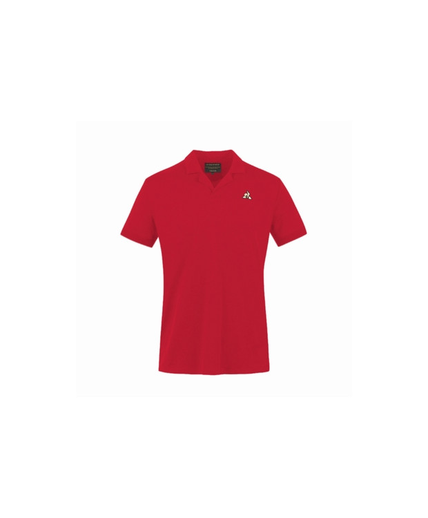 Polo Coq D'Or à Manches Courtes Rouge Le Coq Sportif